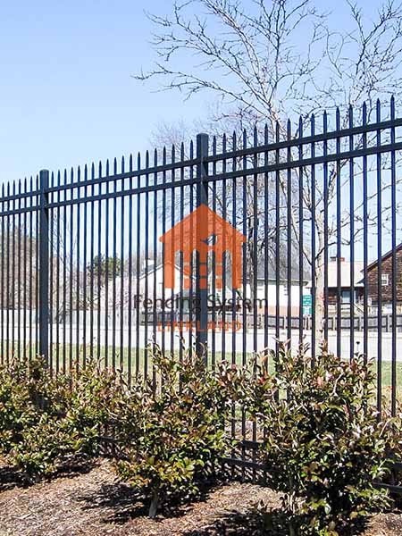 Safety protection measures for Steel Picket Fence